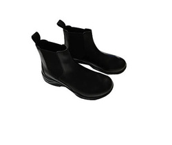WAHLSTEN VANCE JODHPUR BOOTS, BLACK LEATHER